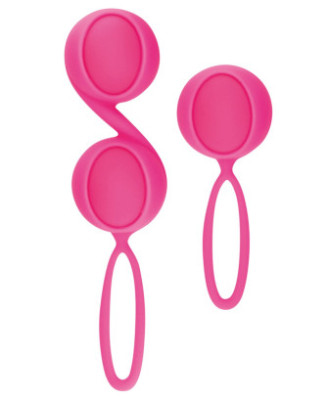 Set de boules de Geisha roses à billes amovibles 